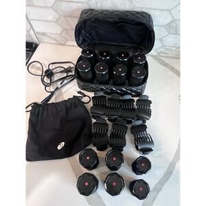 T3 Voluminous Small & Med Hot Rollers - Set of 14 Rollers & Clips & Bag